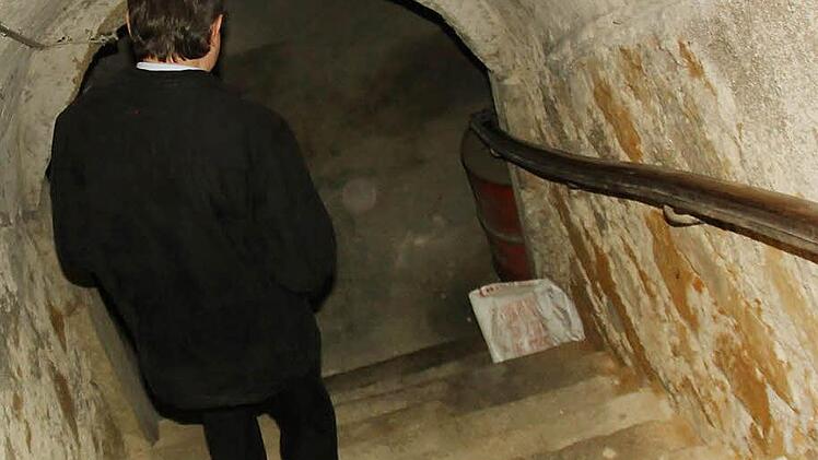 Der historische Keller unter dem Gebäude ist bereits saniert.