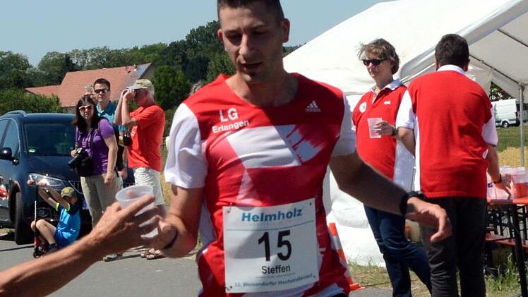 Steffen Gertscher (LG Erlangen) wurde Fünfter.