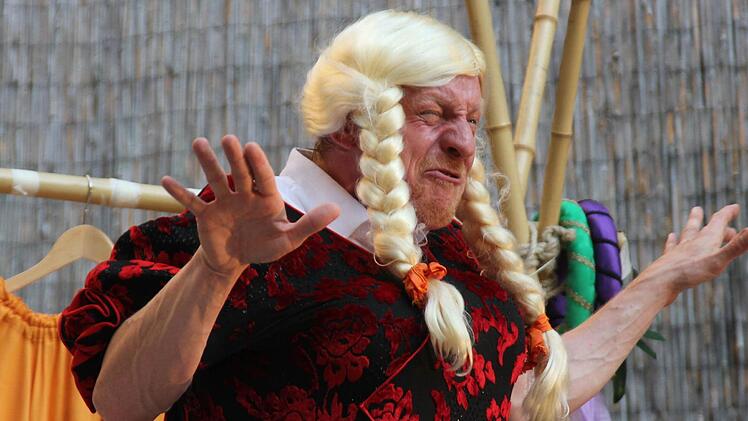 Holger Zessner - nicht anmutig, aber schrill. Foto: Klaus Klaschka