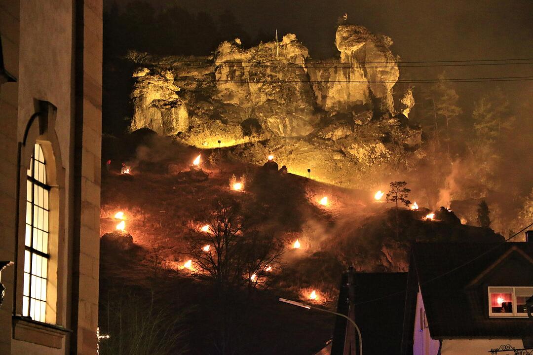 Lichterfest in Oberailsfeld