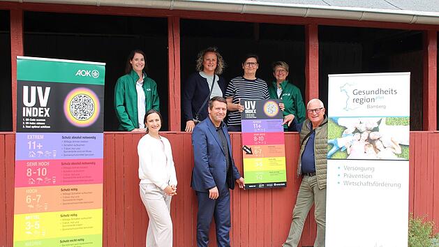 UV-Strahlung in Bamberg: Neue UV-Index-Tafeln für besseren Sonnenschutz
