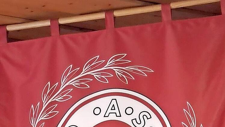 Die Vereinsfahne des ASV 1910.