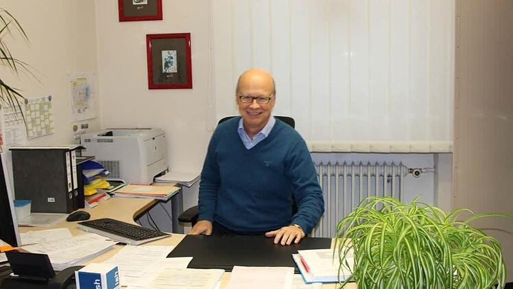 Mittman am ArbeitsplatzFoto: Gemeinde Gundelsheim
