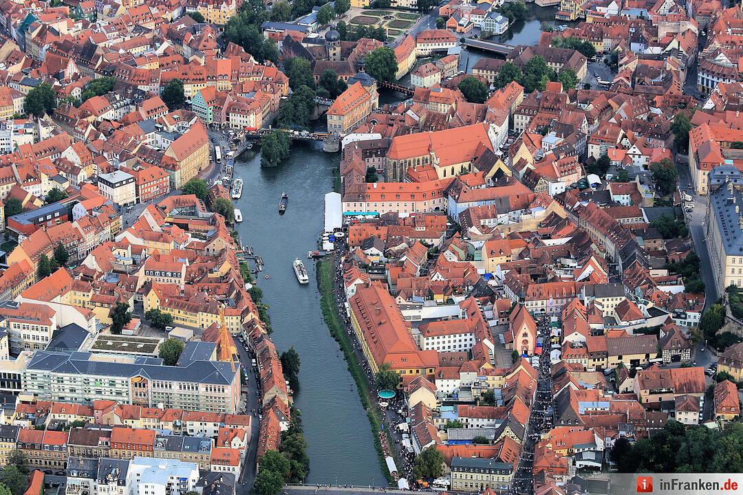 Luftbilder von der Sandkerwa