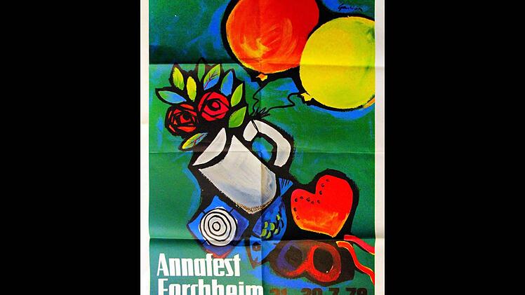 Das Annafest-Plakat aus dem Jahr 1979.