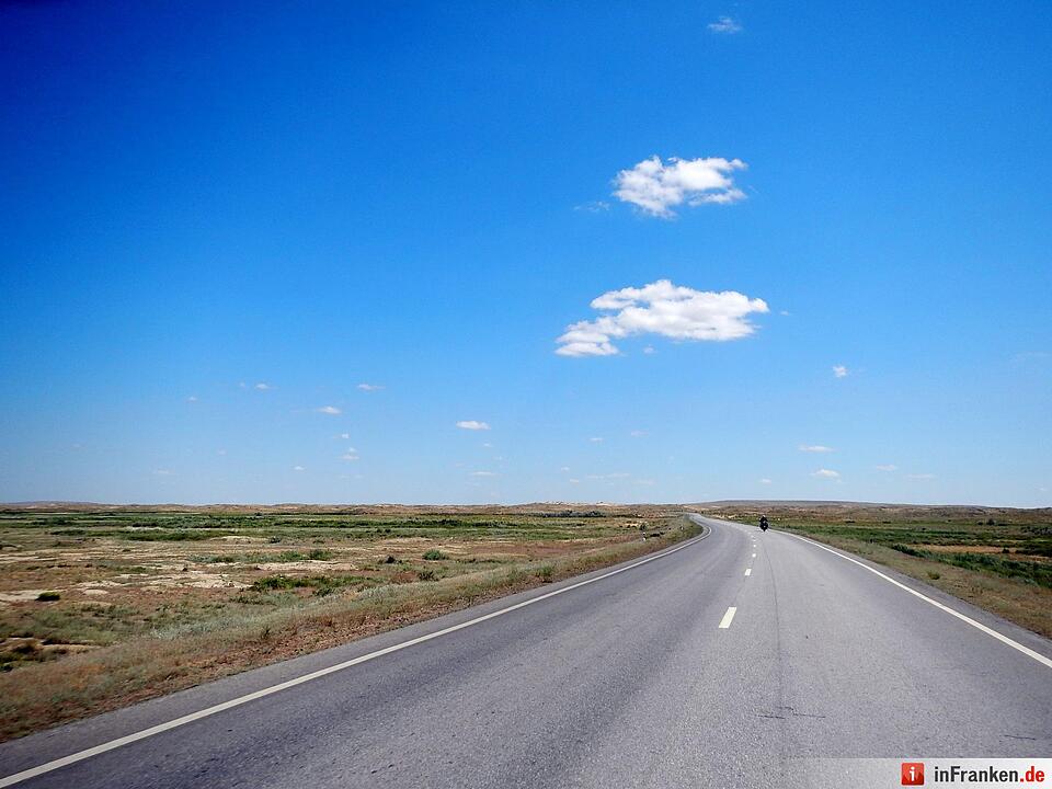 Auf dem Motorrad nach Sibirien