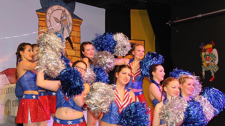 Aus den USA flog die Showtanzgruppe aus Heubach ein.Foto: Janina Reuter