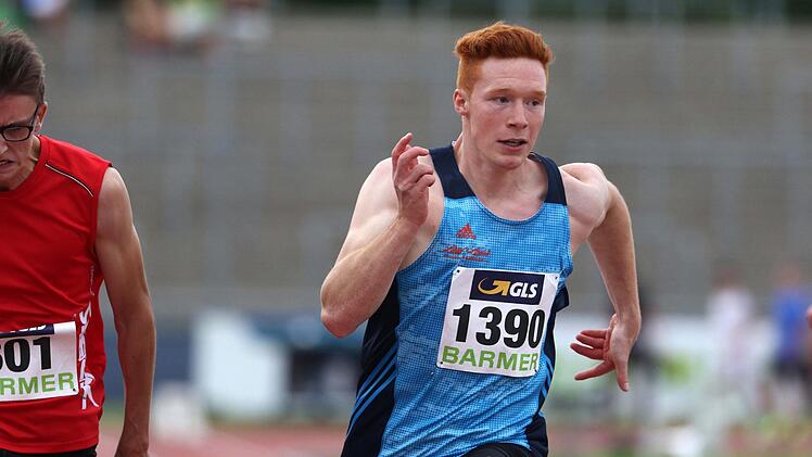 Deutscher Meister mit der Erfurter Sprint-Staffel: Nick Przeliorz.