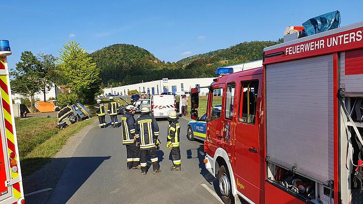 Frontalzusammensto&szlig; im Kreis Kulmbach: drei Menschen verletzt