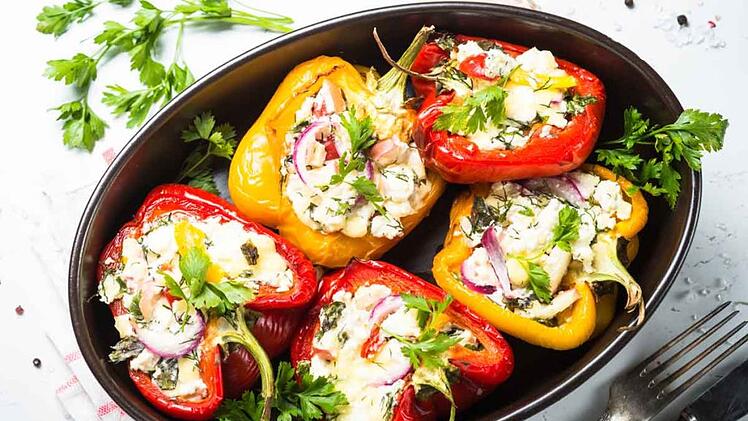 Gefüllte Paprika