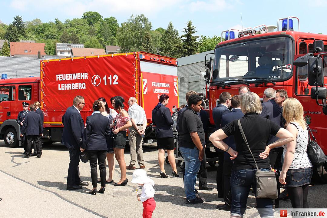 Neues Fahrzeug für die Feuerwehr Lehrberg