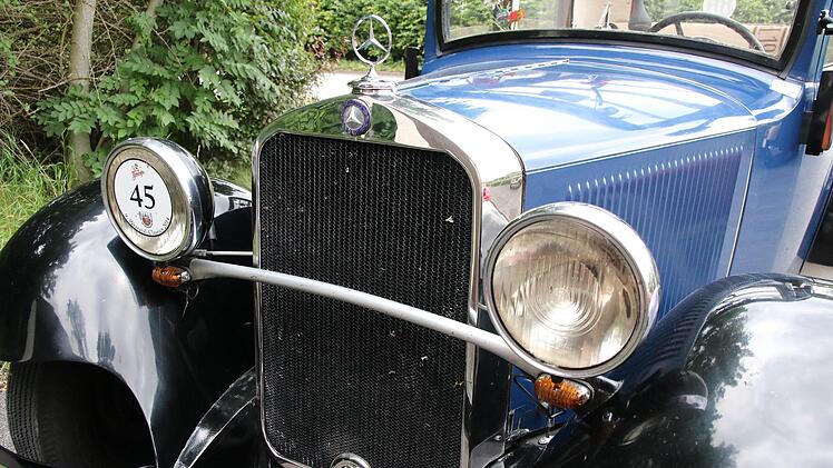 Die Motorhaube des Benz 170 Foto: Desombre