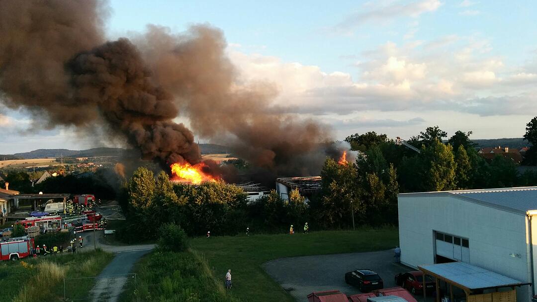In Marktzeuln ist es in einer Kart-Bahn zu einer Verpuffung gekommen. Ein Mann wurde schwer verletzt.