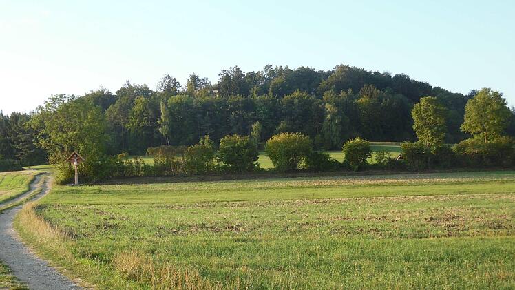 Herrlicher Blick auf das Kreuz vor dem Alten Staffelberg Foto: Günter Reinlein