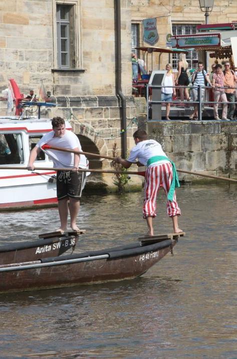 Fischerstechen der Jugend und Schüler am Samstag. Foto: Barbara Herbst