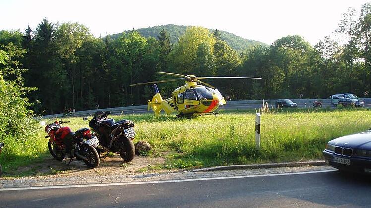 Archivbild: Unfallstelle Wilhelmskurve