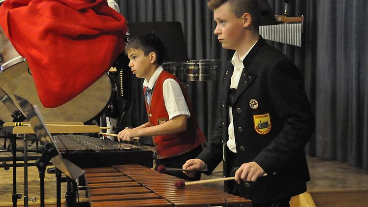 Abschlusskonzert der Unterfränkischen Bläserwoche in der Musikakademie Hammelburg.Peter Klopf