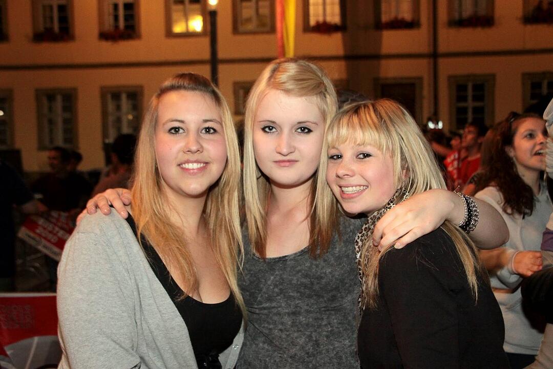 Meisterfeier Brose Baskets Bamberg Maxplatz