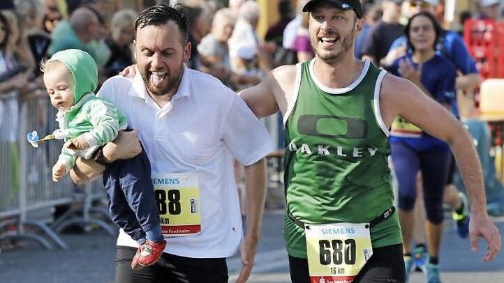 Hauptsache, das Ziel ist erreicht - auch wenn wohl nur Zwei der Drei von Anfang an dabei waren.  Foto: M. Hoch