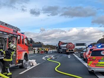 Lkw-Unfall auf der A3