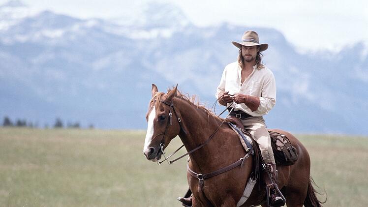 Tristan (Brad Pitt) ist unter den drei Ludlow-Br&uuml;dern der Naturbursche.