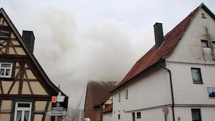 Großbrand in Poppenlauer Thomas Malz