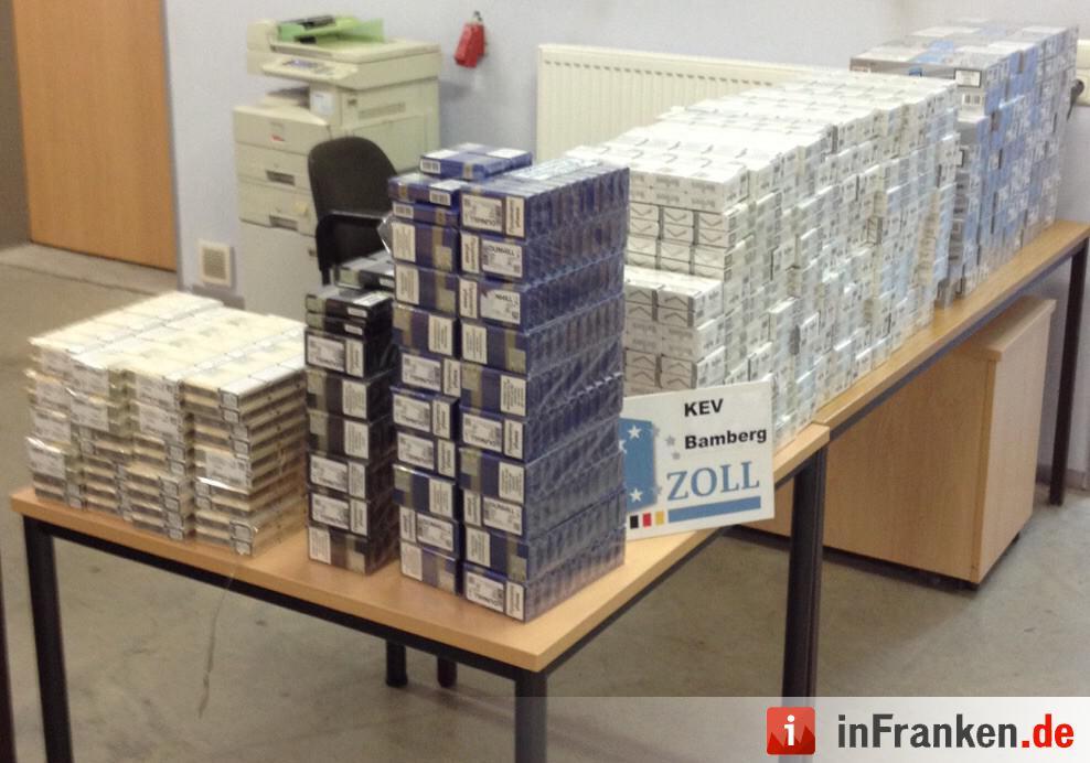 277 Stangen Schmuggelzigaretten