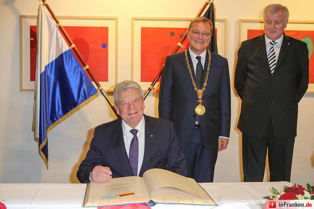 Joachim Gauck besucht Bamberg