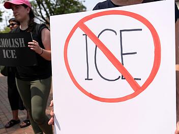 Protest gegen ICE in Washington