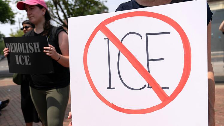 Protest gegen ICE in Washington