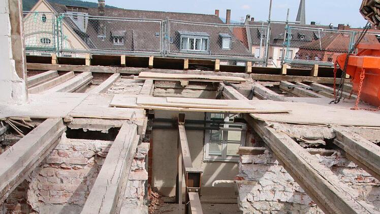 Eindrücke von der Baustelle Neumann-Flügel. Foto: Ralf Ruppert