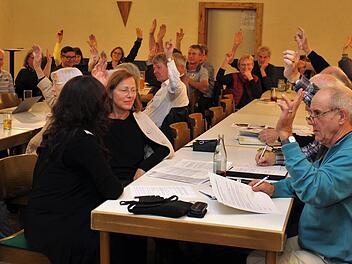 Verschiedene Abstimmungen waren zur Vereinsgründung notwendig.   Foto: Evi Seeger