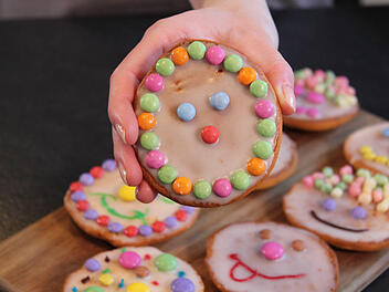 Selbstgemachte Amerikaner f&uuml;r Fasching