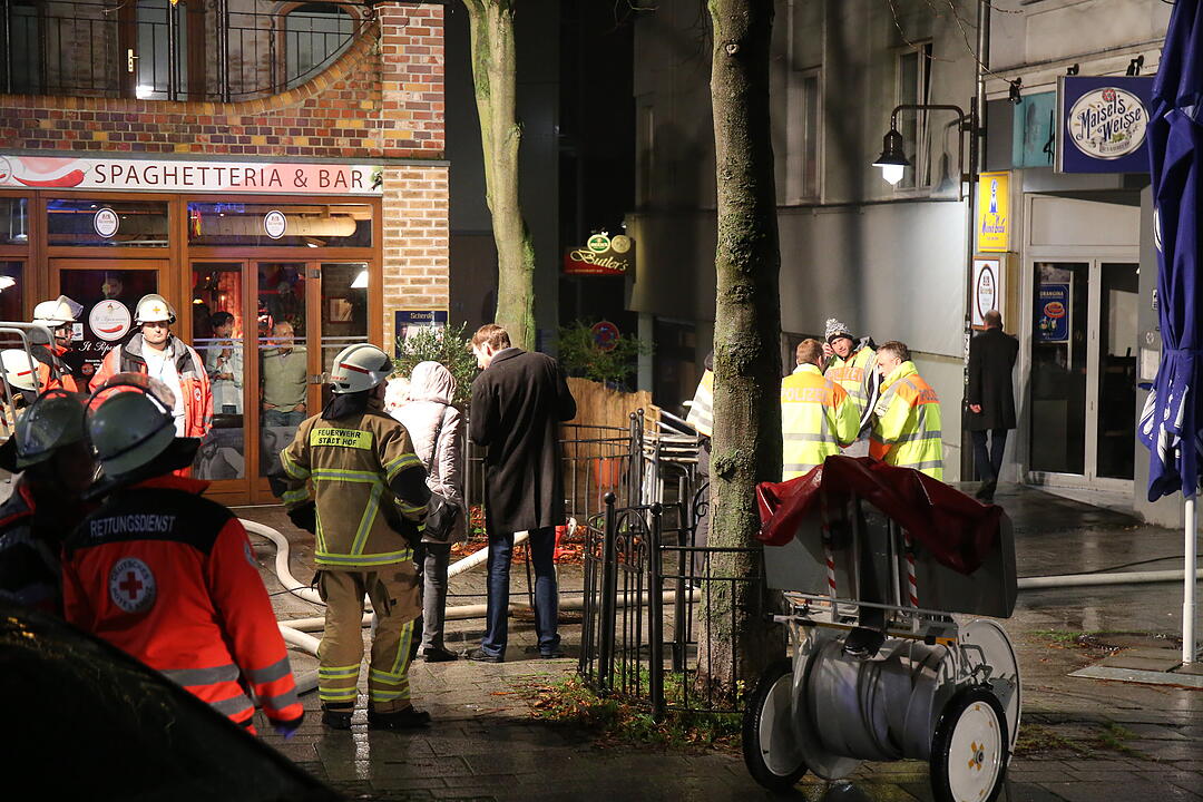 Hof: Schwerverletzter bei Wohnungsbrand