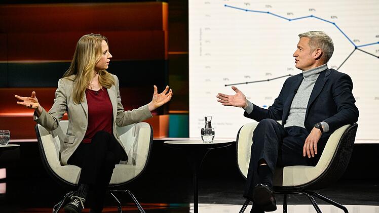 Neurowissenschaftlerin Maren Urner legte sich bei "Markus Lanz" mit "Welt"-Herausgeber Ulf Poschardt an, als es um das Gefühl eines verengten Meinungskorridors in Deutschland ging.