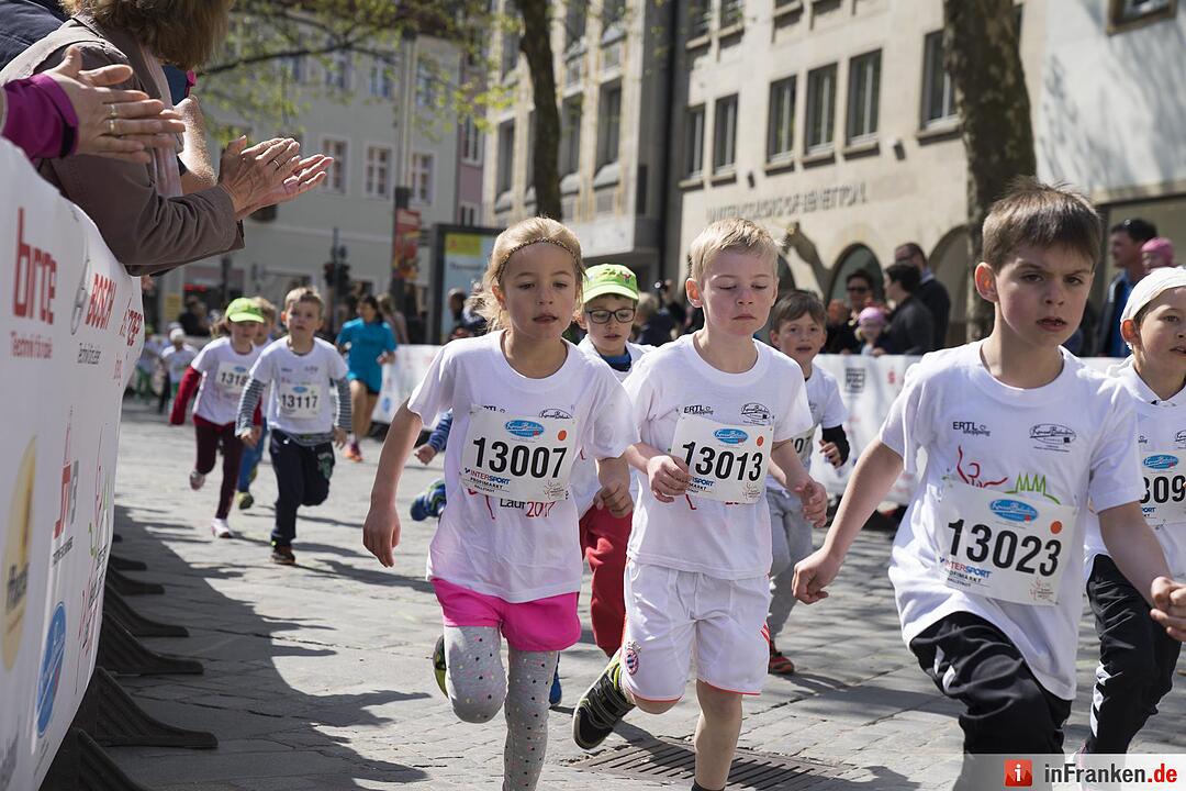 Weltkulturerbelauf in Bamberg: Der Böhnlein Bambini-Lauf 2017