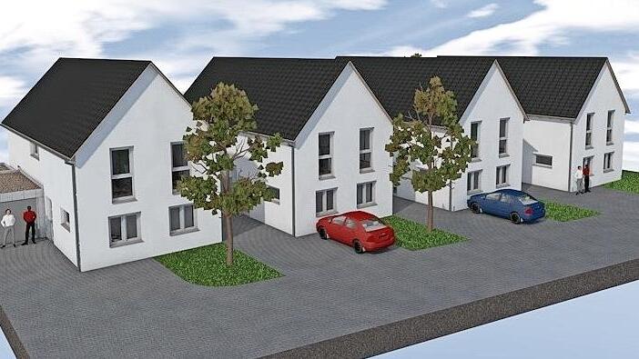 Grünes Licht gab der Gemeinderat für ein kleines Baugebiet, das von der Baufirma Dechant aus Weismain geplant und gebaut wird. Herzstück ist eine Kettenhausanlage.
