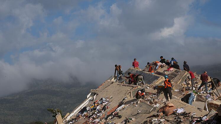Nach den Erdbeben in Venezuela