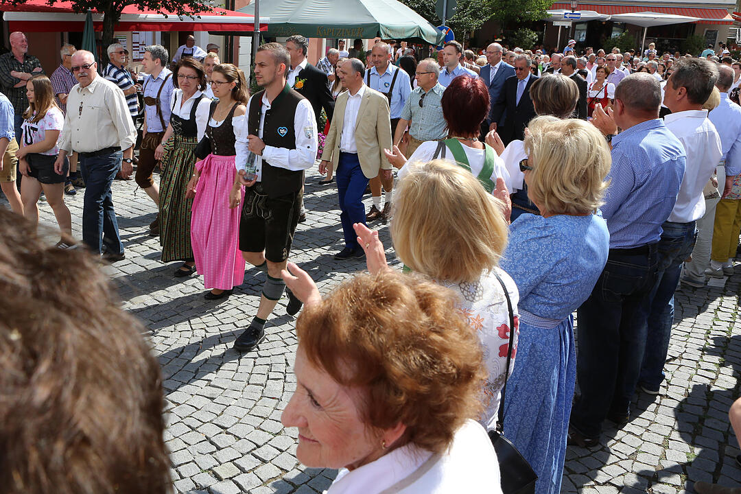Eröffnung der Kulmbacher Bierwoche mit Büttnertanz und Bieranstich; Foto: Barbara Herbst