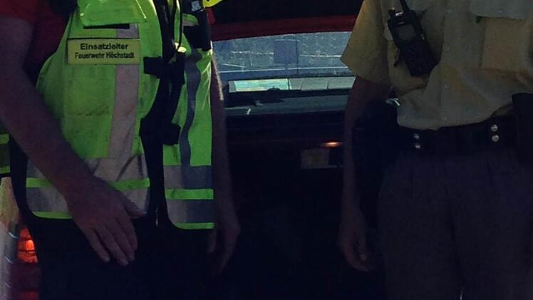 Auch die Polizei war zur Sicherung der Radstrecke im Einsatz.  Foto: Daniel Ruppert