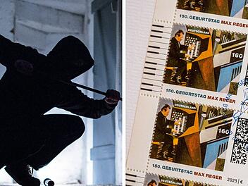 Einbrecher stiehlt stapelweise Briefmarken Einbrecher stiehlt stapelweise Briefmarken