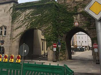 Freie Fahrt durchs Ketschentor - allerdings nur stadtauswärts. Christiane Lehmann