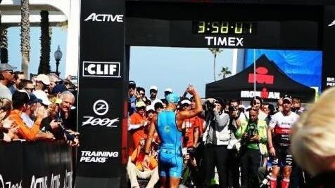 Andreas Dreitz kann sich in Kalifornien auch über seinen vierten Platz freuen.  Foto: pr