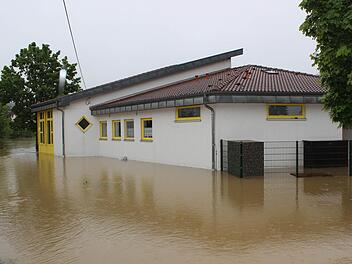 Das Hochwasser richtete damals am evangelischen Kindergarten in Neunkirchen am Brand großen Schaden an. Die Engstelle besteht nach wie vor. Foto: fr/Archiv