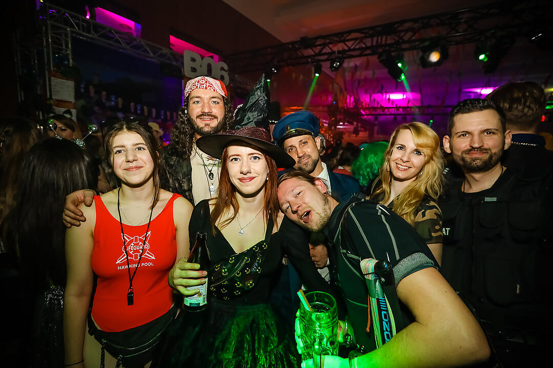 Beste Partystimmung in der Stadthalle