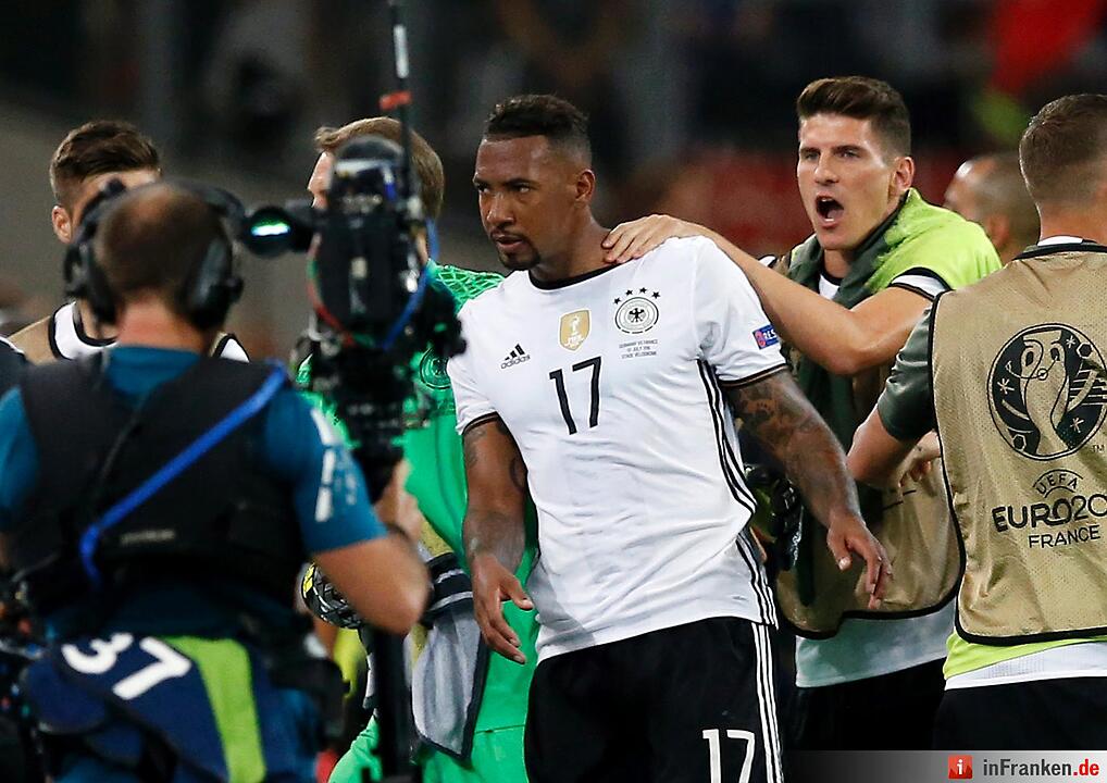 e bittere Niederlage der Deutschen