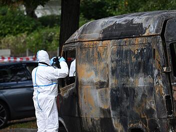 Brand in München - Großeinsatz von Polizei und Feuerwehr