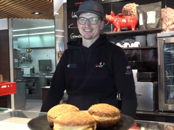 Metzgerei Freyberger: Herzhafte Krapfen mit Bacon Jam