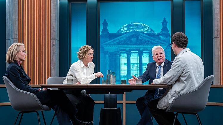 Caren Miosga wollte mit ihren G&auml;sten &uuml;ber Politikverdrossenheit reden, diese schweiften aber oft vom Thema ab.