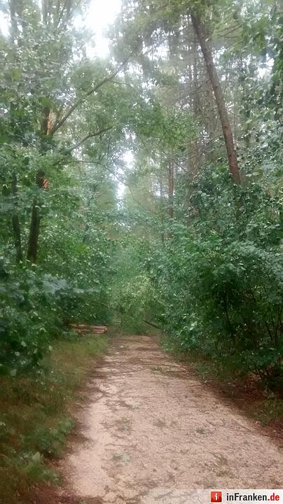 Gewitter in Franken am Mittwoch